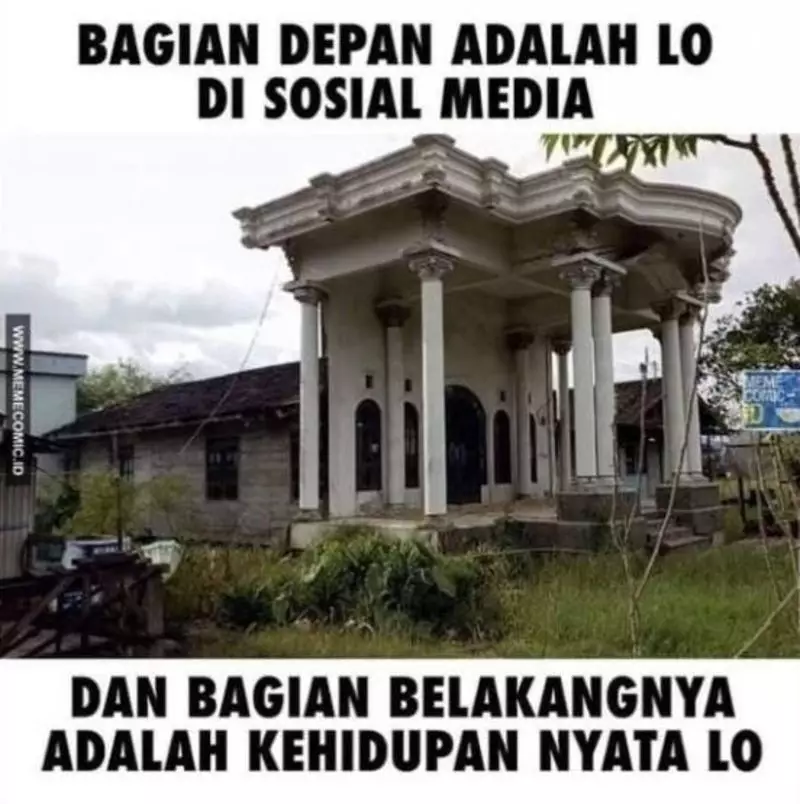 meme sindir sombong medsos berbagai sumber