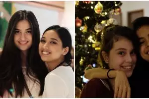 Momen kedekatan 7 seleb dengan saudara beda ayah, lengket abis