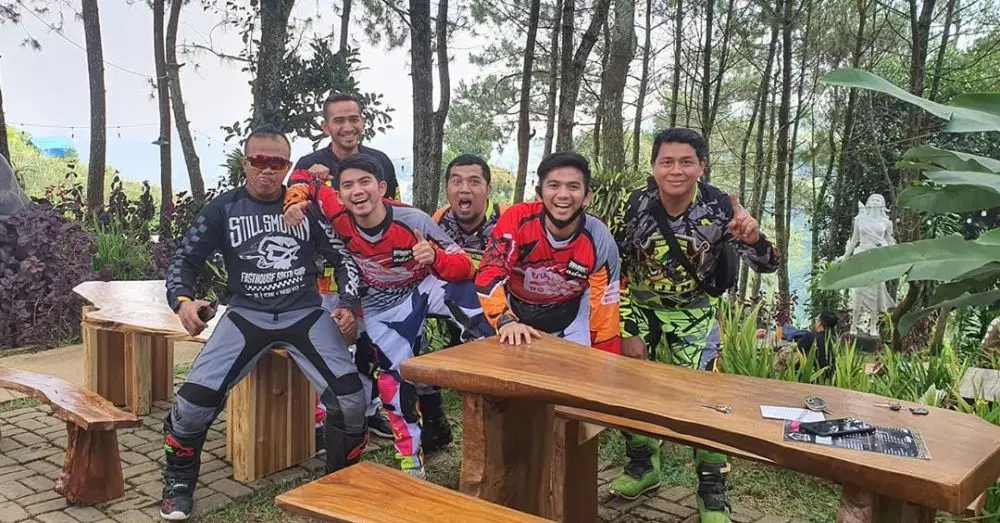 Ridho D'Academy nikmati alam © 2020 brilio.net