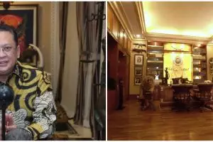 10 Potret rumah mewah Bambang Soesatyo, basement penuh mobil antik