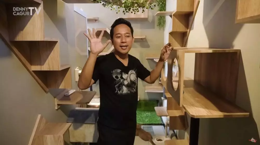 rumah kucing Denny Cagur berbagai sumber