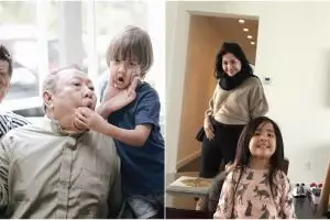 9 Potret kebersamaan tiga generasi seleb Tanah Air, kompak abis