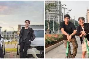 8 Potret persahabatan Rizky Billar dan Harris Vriza, friendship goals