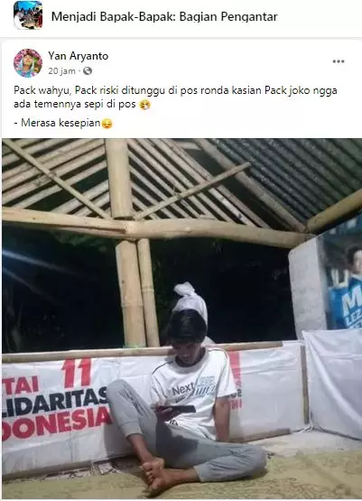 status lucu peringatan bapak-bapak © 2020 facebook.com