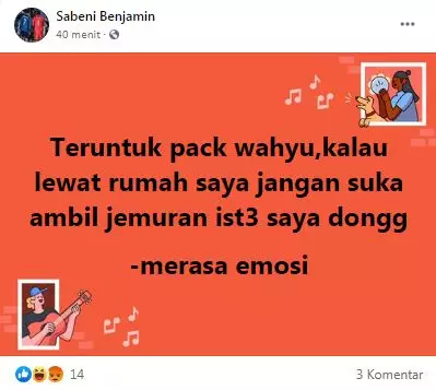 status lucu peringatan bapak-bapak © 2020 facebook.com