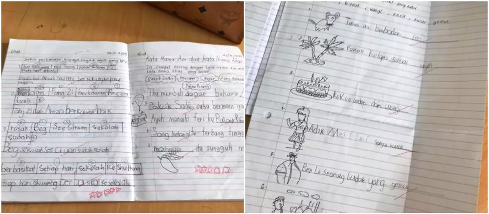 Murid tanpa printer © 2020 brilio.net