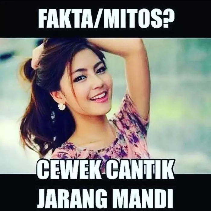 meme malas mandi berbagai sumber