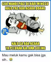 meme malas mandi berbagai sumber