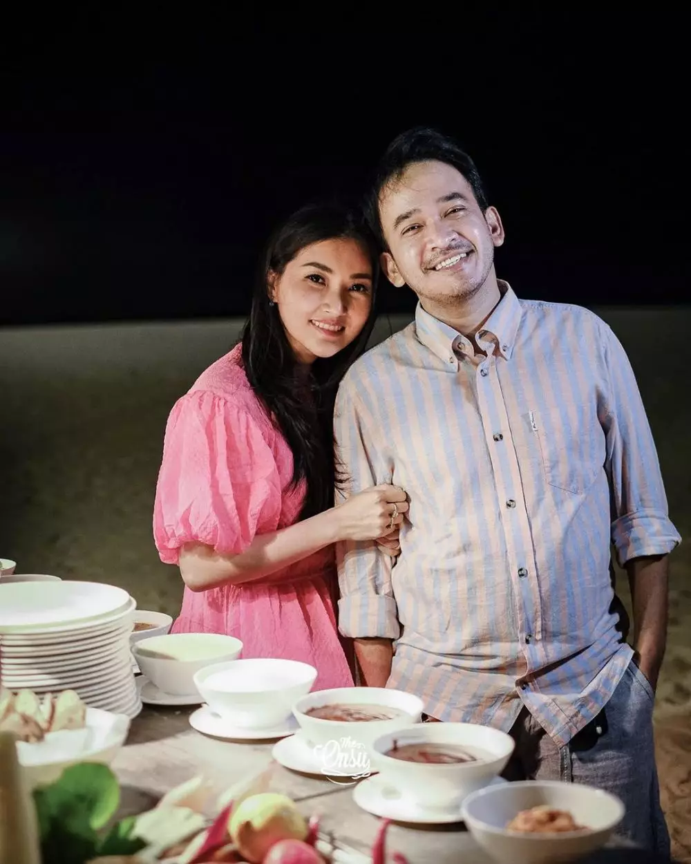 eks Cherrybelle bareng suami Instagram