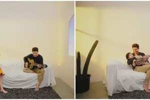 7 Potret maternity Chelsea Olivia dan Glenn Alinskie di rumah aja