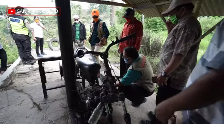 Potret dusun tertinggi Jawa Tengah YouTube/ Ganjar Pranowo