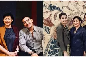 8 Potret kompak Oscar Lawalata bareng ibunda Reggy dan adinda Mario