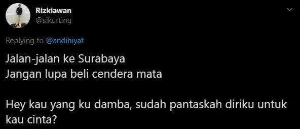 Gombalan pakai pantun ala netizen Twitter Gombalan pakai pantun ala netizen Twitter