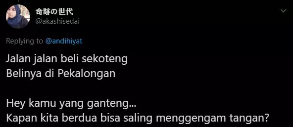 Gombalan pakai pantun ala netizen Twitter Gombalan pakai pantun ala netizen Twitter
