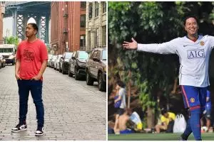 10 Potret terbaru Pandji Pragiwaksono, turun berat badan hingga 15 kg