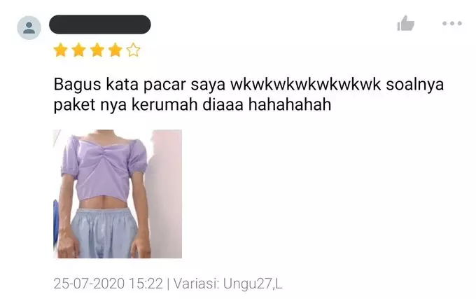 Review cowok di online shop Twitter Review cowok di online shop Twitter