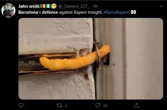 10 Meme lucu sentil kekalahan Barcelona istimewa