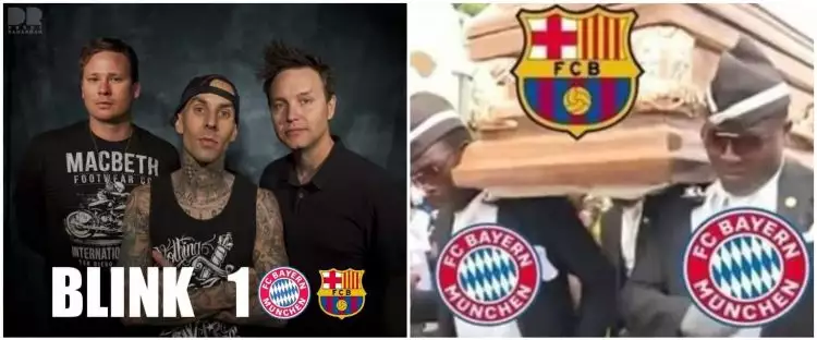9 Meme lucu Barcelona kalah dari Bayern Munchen ini nyindir banget