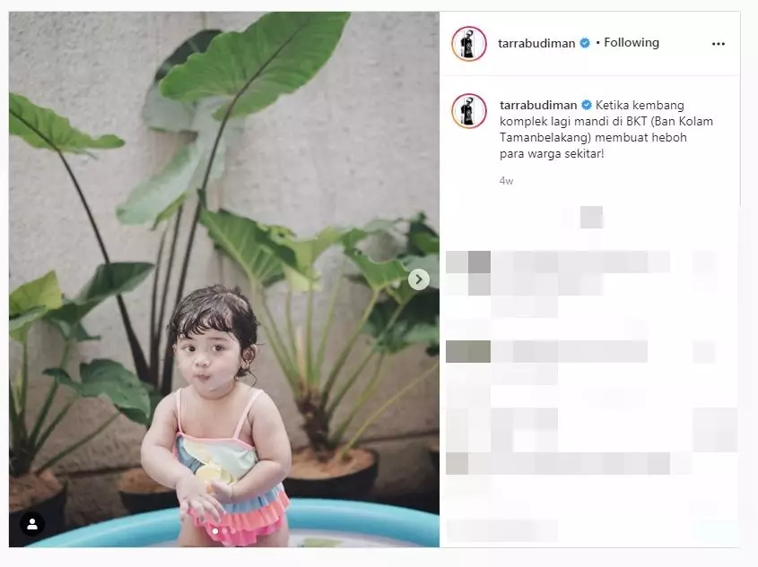 8 Caption sayang Tarra Budiman © 2020 brilio.net