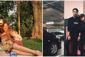 10 Potret kebersamaan Beby Tsabina dan kakak, bak pacaran