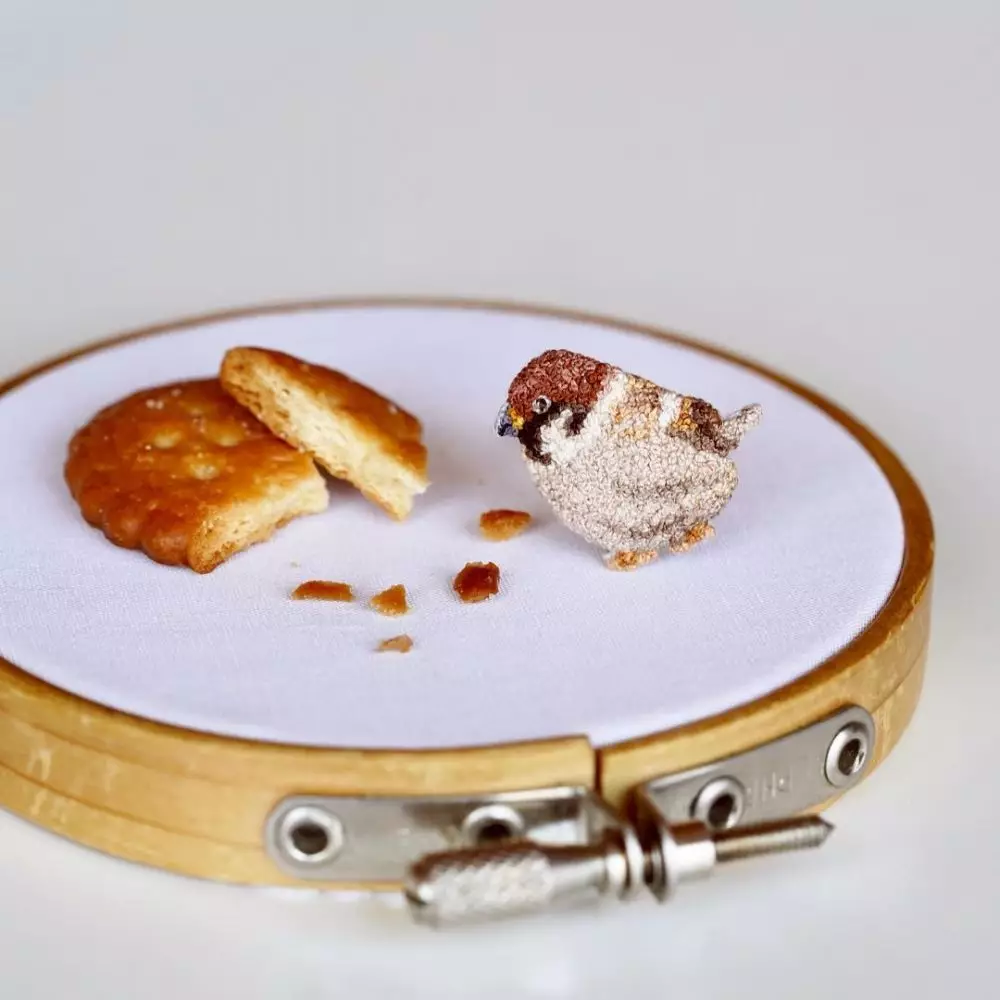 hasil sulaman berbentuk 3d  Instagram