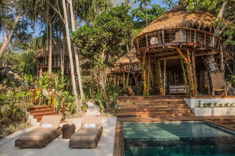 Potret resort Nihiwatu Rachel Vennya Twitter/@_doraredre