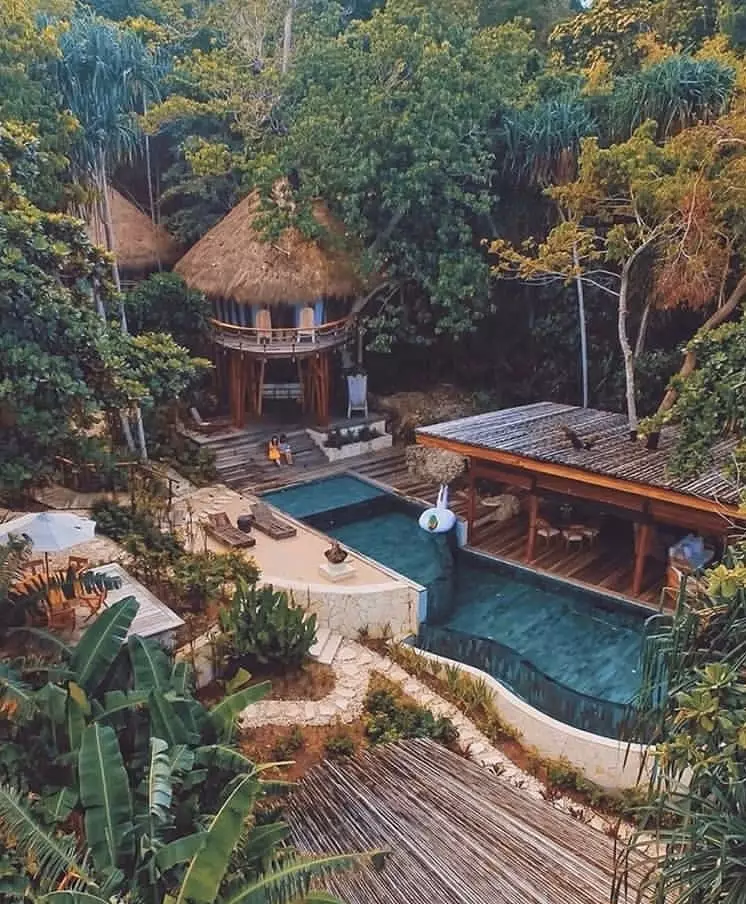 Potret resort Nihiwatu Rachel Vennya Twitter/@_doraredre