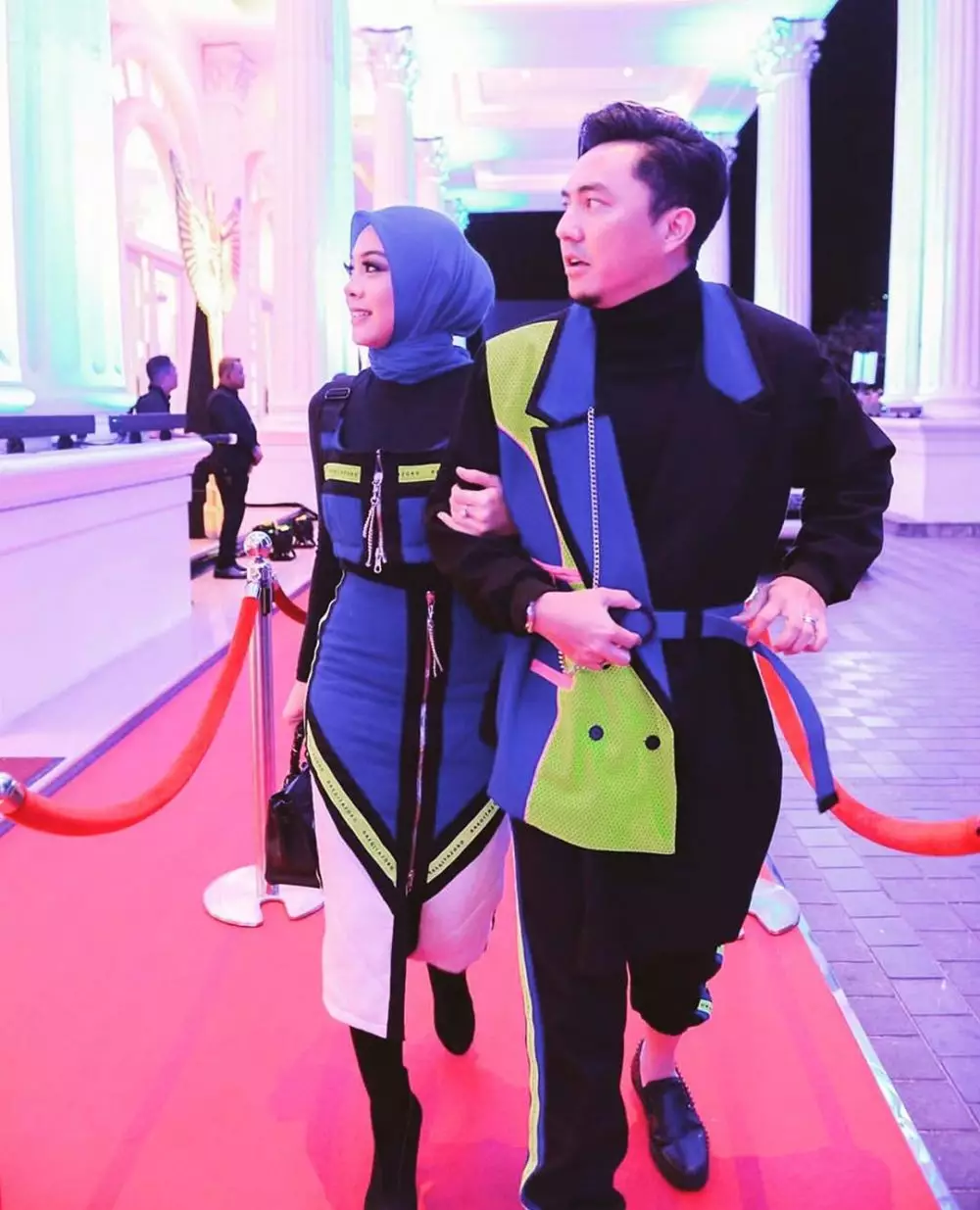 Omesh dan istri © 2020 brilio.net