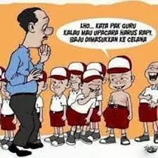meme upacara sekolah berbagai sumber
