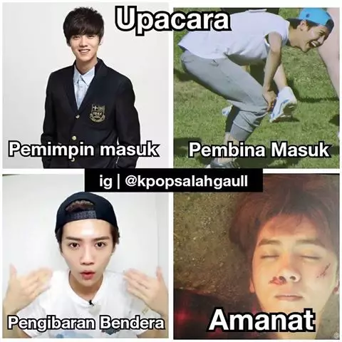 meme upacara sekolah berbagai sumber