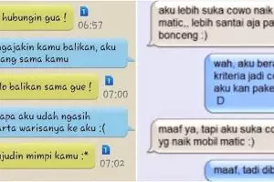 10 Chat lucu cara hadapi cewek matre ini bikin tepuk jidat