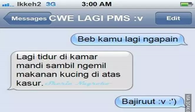 chat sama cewek PMS berbagai sumber chat sama cewek PMS berbagai sumber