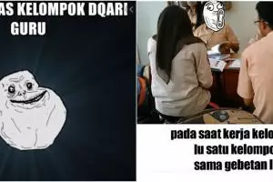 10 Meme tugas kelompok ini bikin ingat teman yang ngeselin