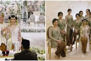 11 Momen akad nikah Arya Bakrie dan Vannya, berbalut adat Jawa