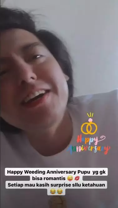 ultah pernikahan Cut Meyriska Instagram