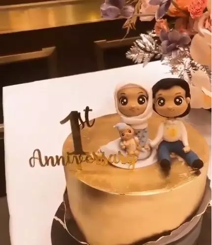 ultah pernikahan Cut Meyriska Instagram