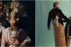 9 Potret post wedding Tara Basro dan Daniel Adnan, pakai baju adat