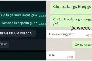 10 Chat lucu gagal pacaran ini endingnya bikin senyum nyesek