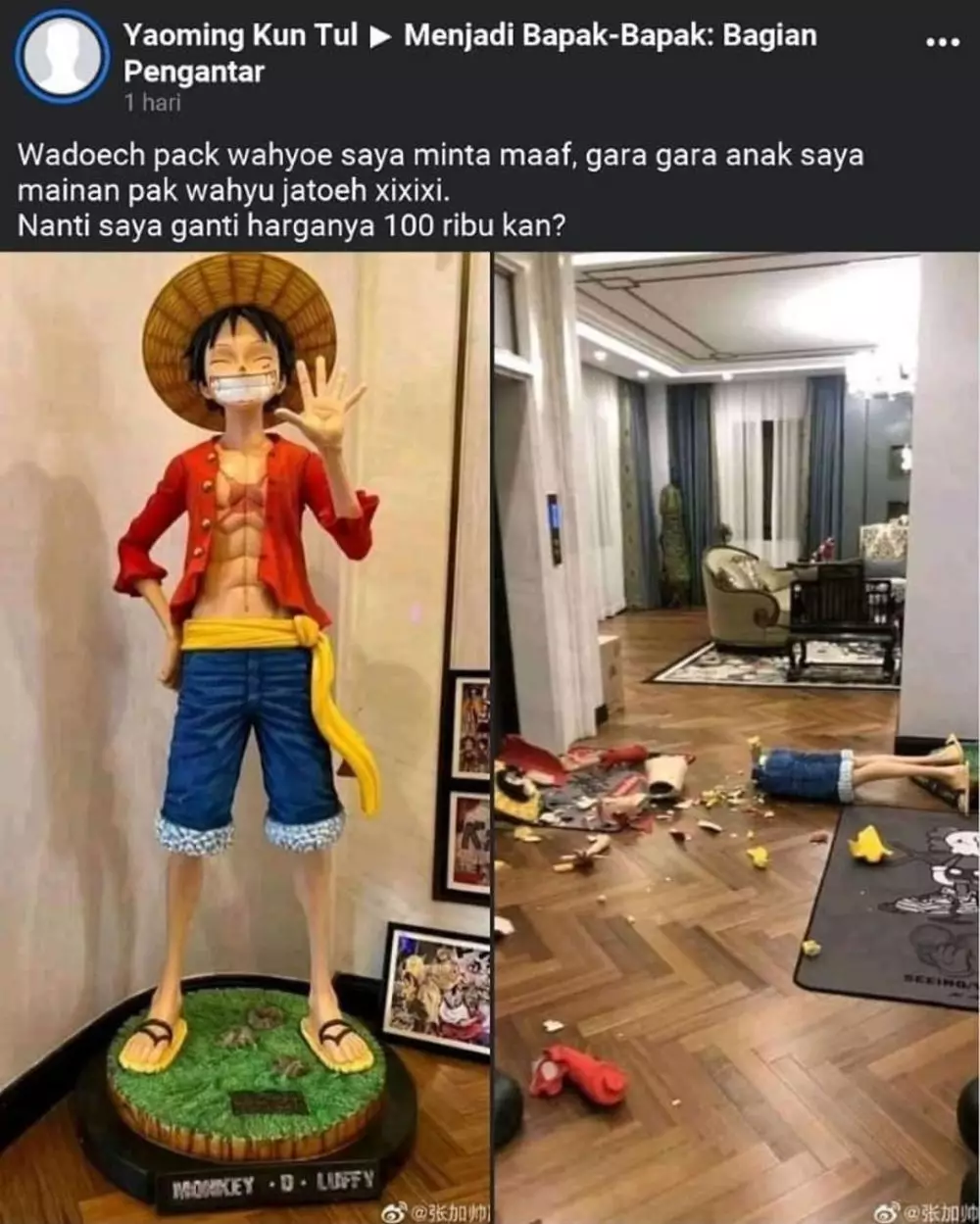 momen panik di keseharian © 2020 instagram.com