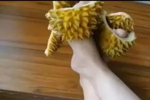 Wanita ini sulap kulit durian jadi aksesoris bernilai ekonomis