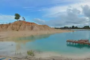 Mengintip keindahan Gurun Pasir Telaga Biru Bintan, bak negeri dongeng