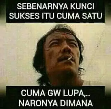 meme kunci sukses berbagai sumber
