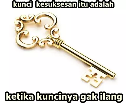 meme kunci sukses berbagai sumber