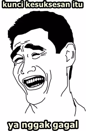 meme kunci sukses berbagai sumber