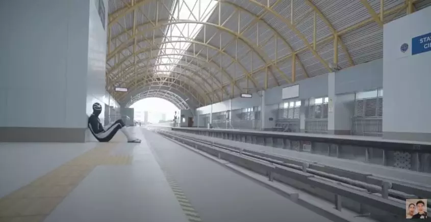 Potret aksi Baim Wong cosplay power rangers © 2020 brilio.net Potret aksi Baim Wong cosplay power rangers © 2020 brilio.net