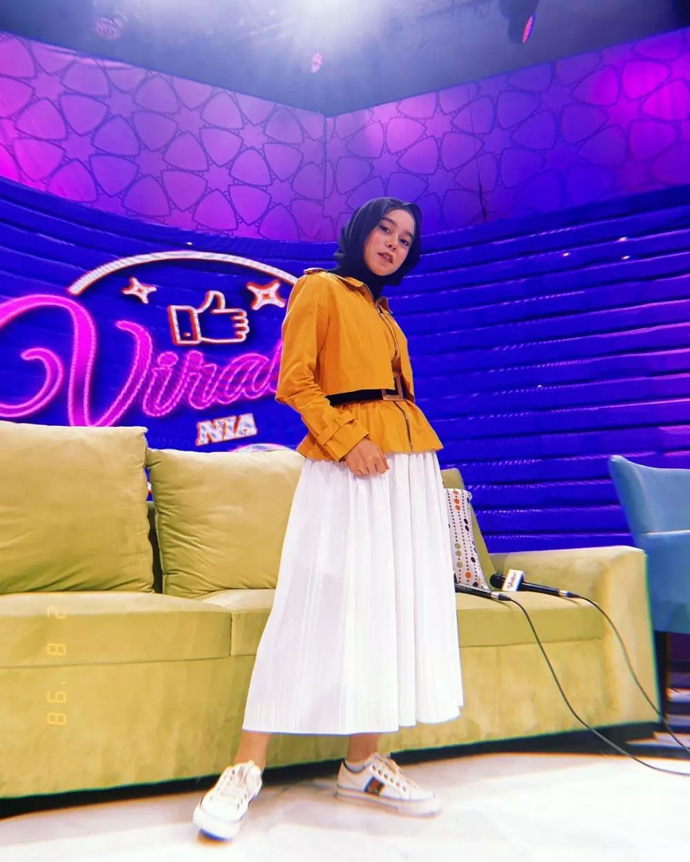 Lesty Kejora OOTD pakai sepatu Rizky Billar Instagram