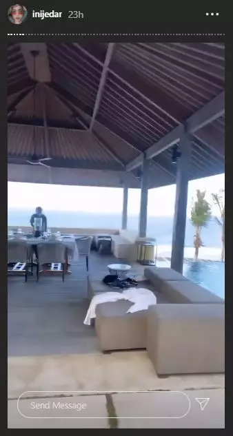 Jedar liburan ke Bali bareng El © 2020 brilio.net Jedar liburan ke Bali bareng El © 2020 brilio.net