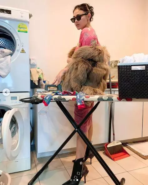 Penampakan apartemen Whulandary Herman Instagram Penampakan apartemen Whulandary Herman Instagram