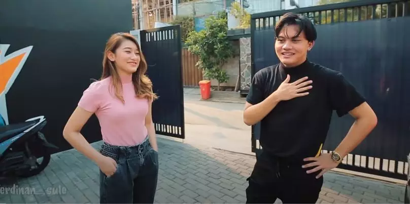 Amanda Caesa dan Rizky Febian © 2020 brilio.net