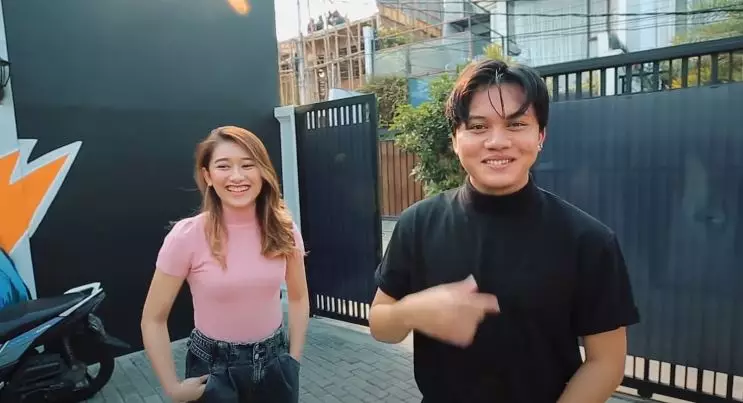 Amanda Caesa dan Rizky Febian © 2020 brilio.net